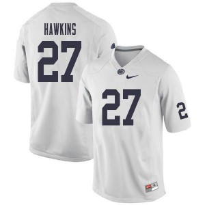 Men Aeneas Hawkins White PSU College Football #27 Jersey 632660-325