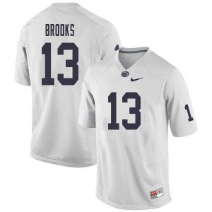 Men Ellis Brooks White Penn State Nittany Lions College Football #13 Jersey 682135-114