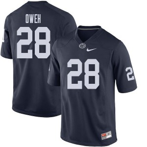 Men Jayson Oweh Navy PSU College Football #28 Jersey 818633-502