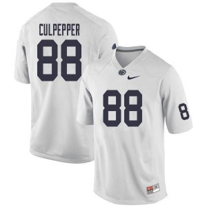 Men Judge Culpepper White Nittany Lions College Football #88 Jersey 222250-693
