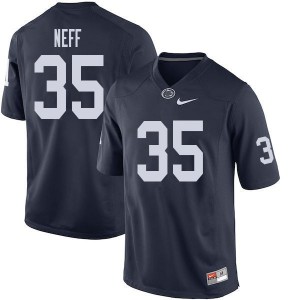 Men Justin Neff Navy Penn State College Football #35 Jersey 529576-971