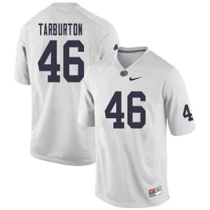 Men Nick Tarburton White Penn State Nittany Lions College Football #46 Jersey 360011-931