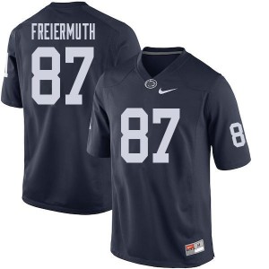 Men Pat Freiermuth Navy Nittany Lions College Football #87 Jersey 633197-699