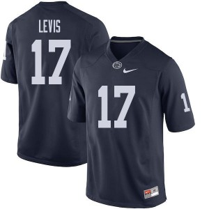 Men Will Levis Navy PSU College Football #17 Jersey 517131-115