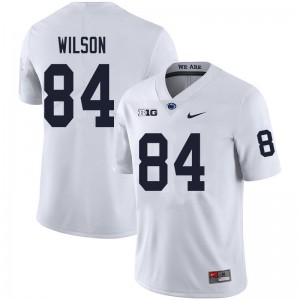 Men Benjamin Wilson White PSU College Football #84 Jersey 953393-235
