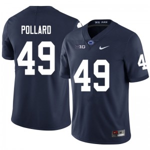 Men Cade Pollard Navy PSU College Football #49 Jersey 266377-678