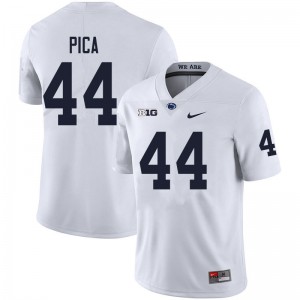 Men Cameron Pica White PSU College Football #44 Jersey 572236-908