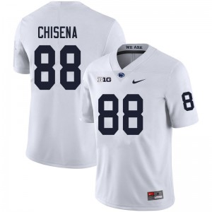 Men Dan Chisena White Penn State College Football #88 Jersey 591214-203