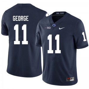 Men Daniel George Navy PSU College Football #11 Jersey 477021-826