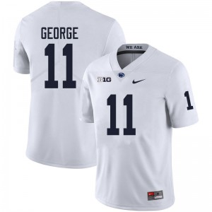 Men Daniel George White Penn State College Football #11 Jersey 987702-182