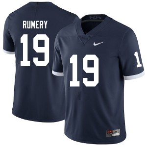 Men Isaac Rumery Navy Penn State College Throwback Football #19 Jersey 822339-499