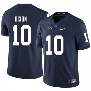 Men Lance Dixon Navy Penn State College Football #10 Jersey 866557-648