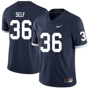 Men Makai Self Navy Penn State College Throwback Football #36 Jersey 391291-445