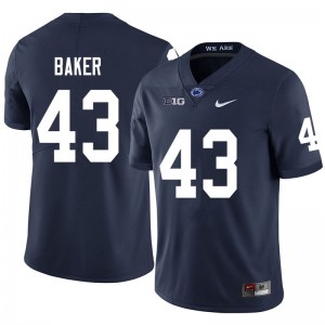 Men Trevor Baker Navy Penn State Nittany Lions College Football #43 Jersey 144499-219