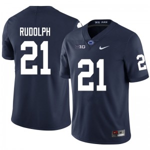 Men Tyler Rudolph Navy Penn State College Football #21 Jersey 846073-587