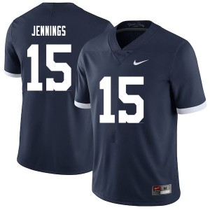 Men Enzo Jennings Throwback Nittany Lions College Football #15 Jersey 174609-865
