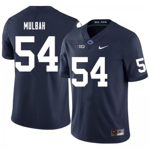 Men Fatorma Mulbah Navy Penn State College Football #54 Jersey 653771-319