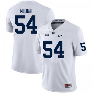 Men Fatorma Mulbah White PSU College Football #54 Jersey 147403-407