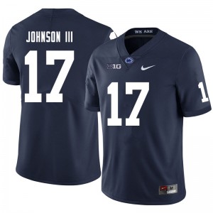 Men Joseph Johnson III Navy Penn State College Football #17 Jersey 343646-148