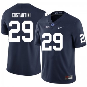 Men Sebastian Costantini Navy PSU College Football #29 Jersey 754360-997