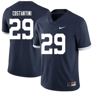 Men Sebastian Costantini Throwback PSU College Football #29 Jersey 132003-471