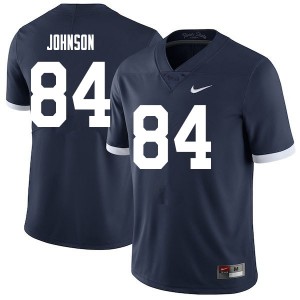 Men Theo Johnson Throwback Nittany Lions College Football #84 Jersey 442306-656