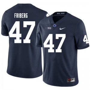 Men Tommy Friberg Navy Penn State College Football #47 Jersey 983394-843