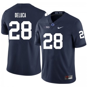 Men Dominic DeLuca Navy Penn State Nittany Lions College Football #28 Jersey 174439-472
