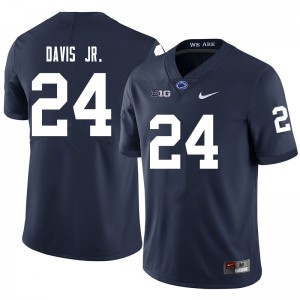 Men Jeffrey Davis Jr. Navy Nittany Lions College Football #24 Jersey 788315-930