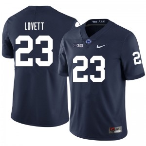 Men John Lovett Navy Penn State College Football #23 Jersey 942261-502