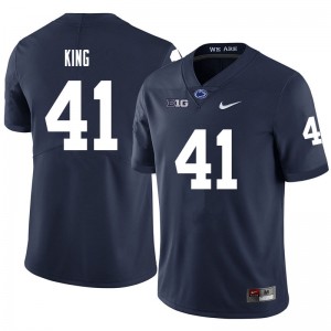 Men Kobe King Navy Penn State College Football #41 Jersey 321815-222