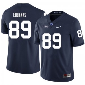 Men Winston Eubanks Navy Penn State College Football #89 Jersey 198111-151