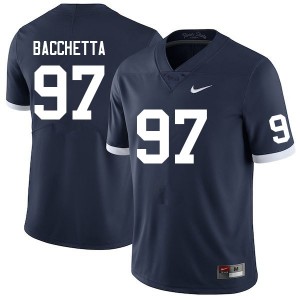 Men Alex Bacchetta Retro Penn State College Football #97 Jersey 245760-421