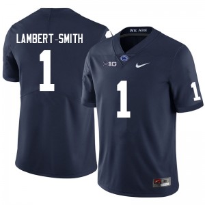 Men KeAndre Lambert-Smith Navy Penn State College Football #1 Jersey 193464-810
