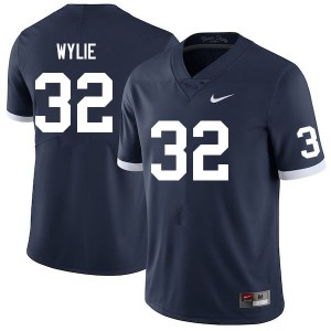 Men Keon Wylie Retro Penn State College Football #32 Jersey 795587-595