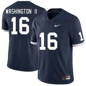 Men Elliot Washington II Retro Nittany Lions College Football #16 Jersey 611309-500