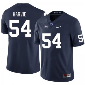 Men Ian Harvie Navy PSU College Football #54 Jersey 609612-955