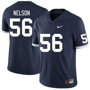 Men JB Nelson Retro Penn State College Football #56 Jersey 467788-483