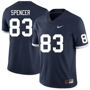 Men Jake Spencer Retro Penn State College Football #83 Jersey 964915-344