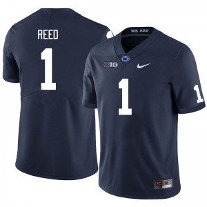 Men Jaylen Reed Navy Penn State College Football #1 Jersey 184603-414