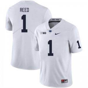 Men Jaylen Reed White Nittany Lions College Football #1 Jersey 215614-427