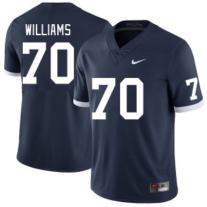 Men J'ven Williams Retro Penn State Nittany Lions College Football #70 Jersey 914417-214