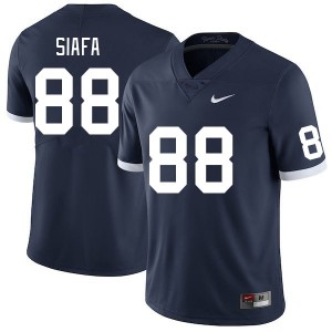Men Sam Siafa Retro Nittany Lions College Football #88 Jersey 404959-748
