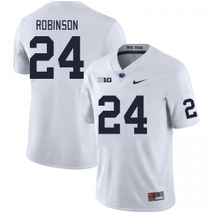 Men Ta'Mere Robinson White Nittany Lions College Football #24 Jersey 796646-231