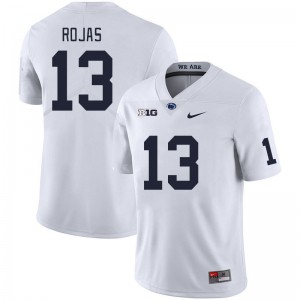 Men Tony Rojas White Nittany Lions College Football #13 Jersey 717339-994