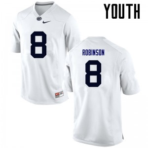 Youth Allen Robinson White Penn State Nittany Lions College Football #8 Jersey 284905-215
