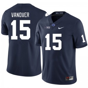 Men Amin Vanover Navy Penn State College Football #15 Jersey 357381-847