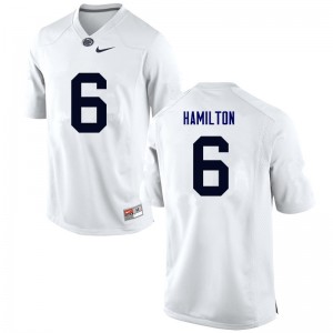 Men Andre Robinson White PSU College Football #6 Jersey 311984-139