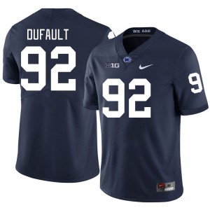 Men Andrew Dufault Navy Penn State College Football #92 Jersey 737855-358