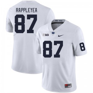 Men Andrew Rappleyea White Penn State College Football #87 Jersey 781452-642